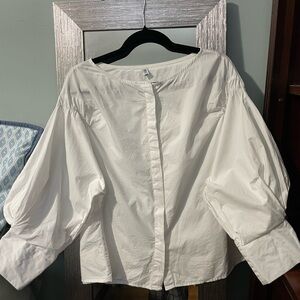Elegant White Women's Top